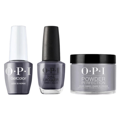 OPI Trio I59 | Less Is Norse