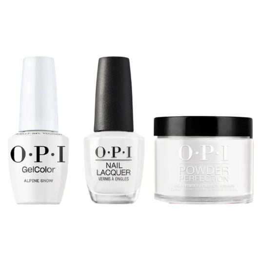 OPI Trio L00 - Alpine Snow