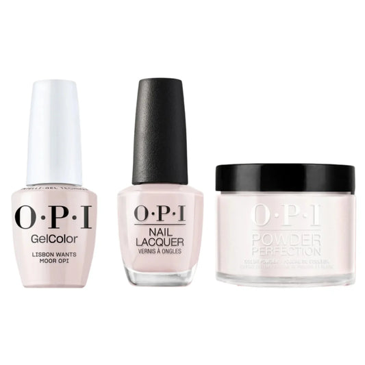 OPI Trio L16 - Lisbon Wants Moor OPI