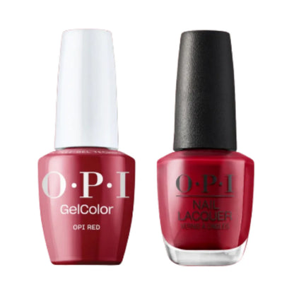 OPI Intelli-Gel & Lacquer Duo L72 - OPI Red