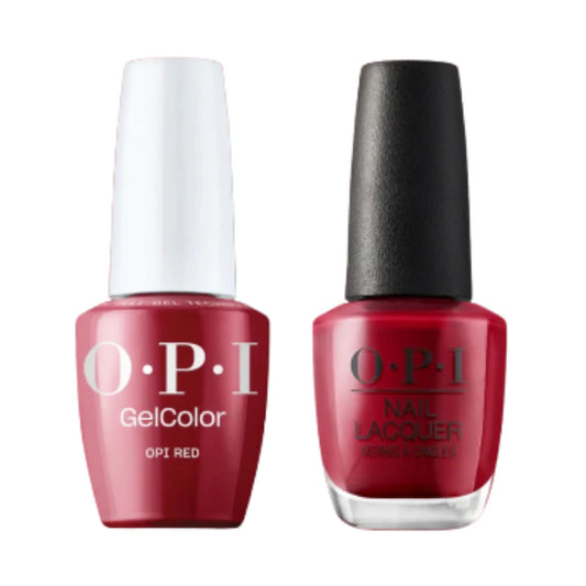 OPI Intelli-Gel & Lacquer Duo L72 - OPI Red