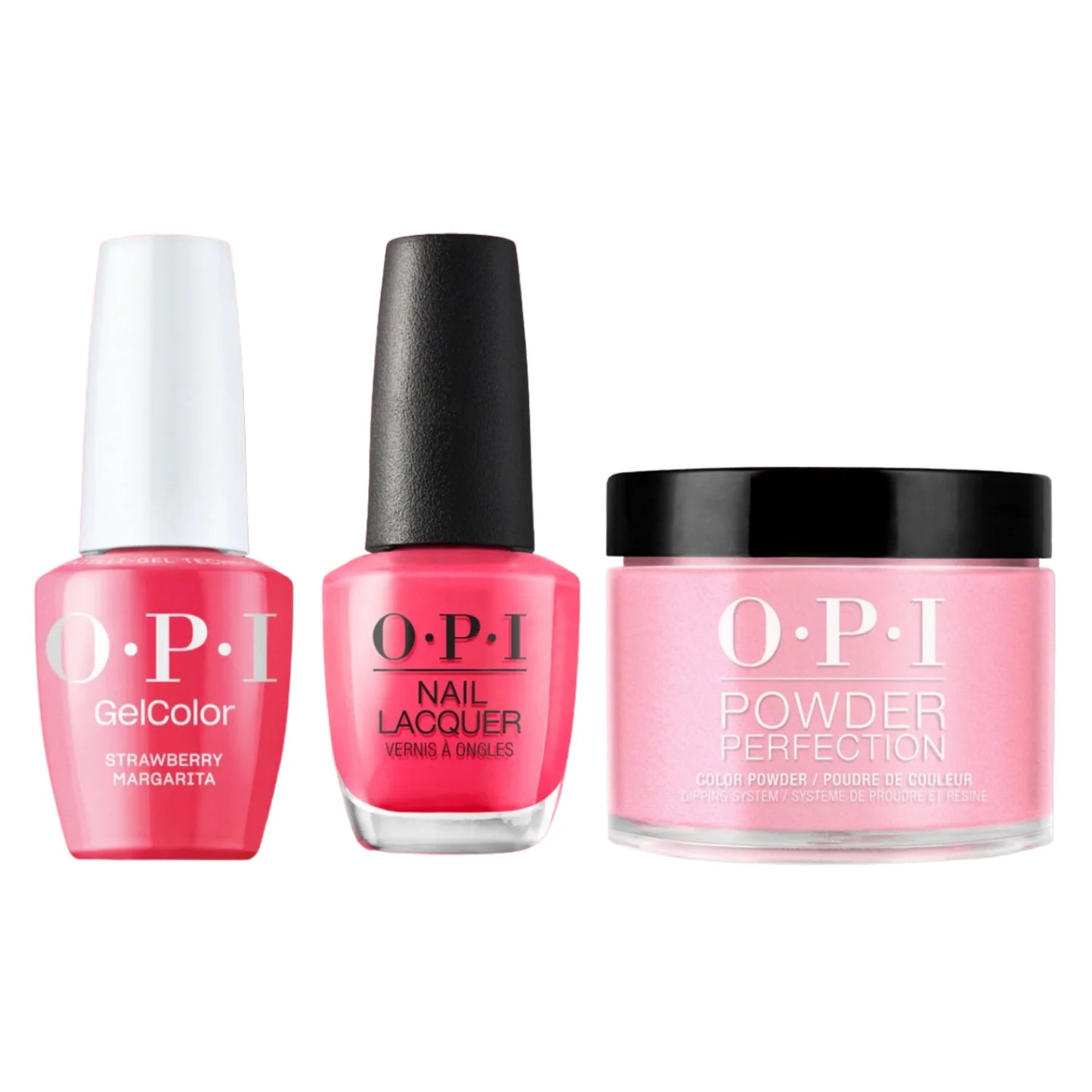 OPI Trio M23 | Strawberry Margarita
