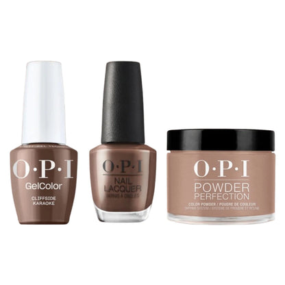 OPI Trio N80 | Cliffside Karaoke