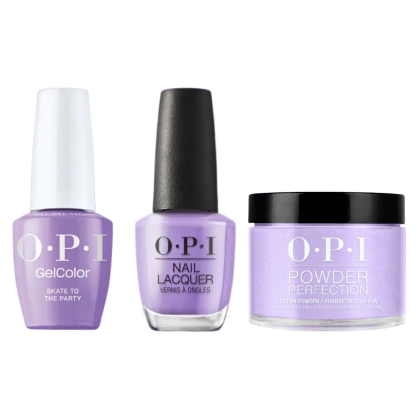 OPI Trio P007 - Skate to the Party