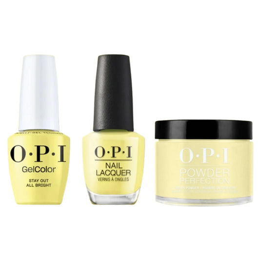 OPI Trio P008 - Stay Out All Bright