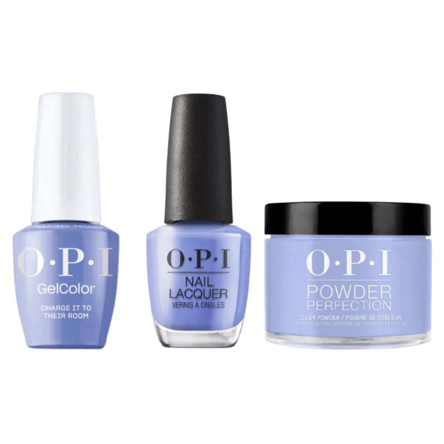 OPI Trio P009 - Charge It to Their Room