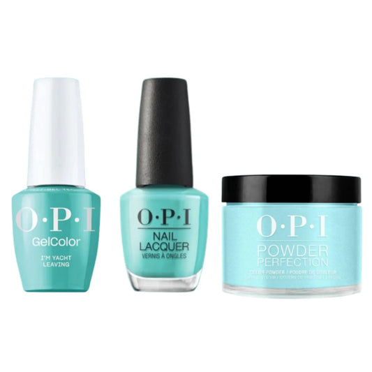 OPI Trio P011 - I'm Yacht Leaving