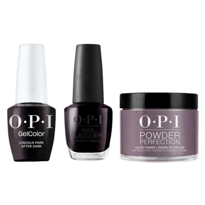 OPI Trio W42 | Lincoln Park After Dark