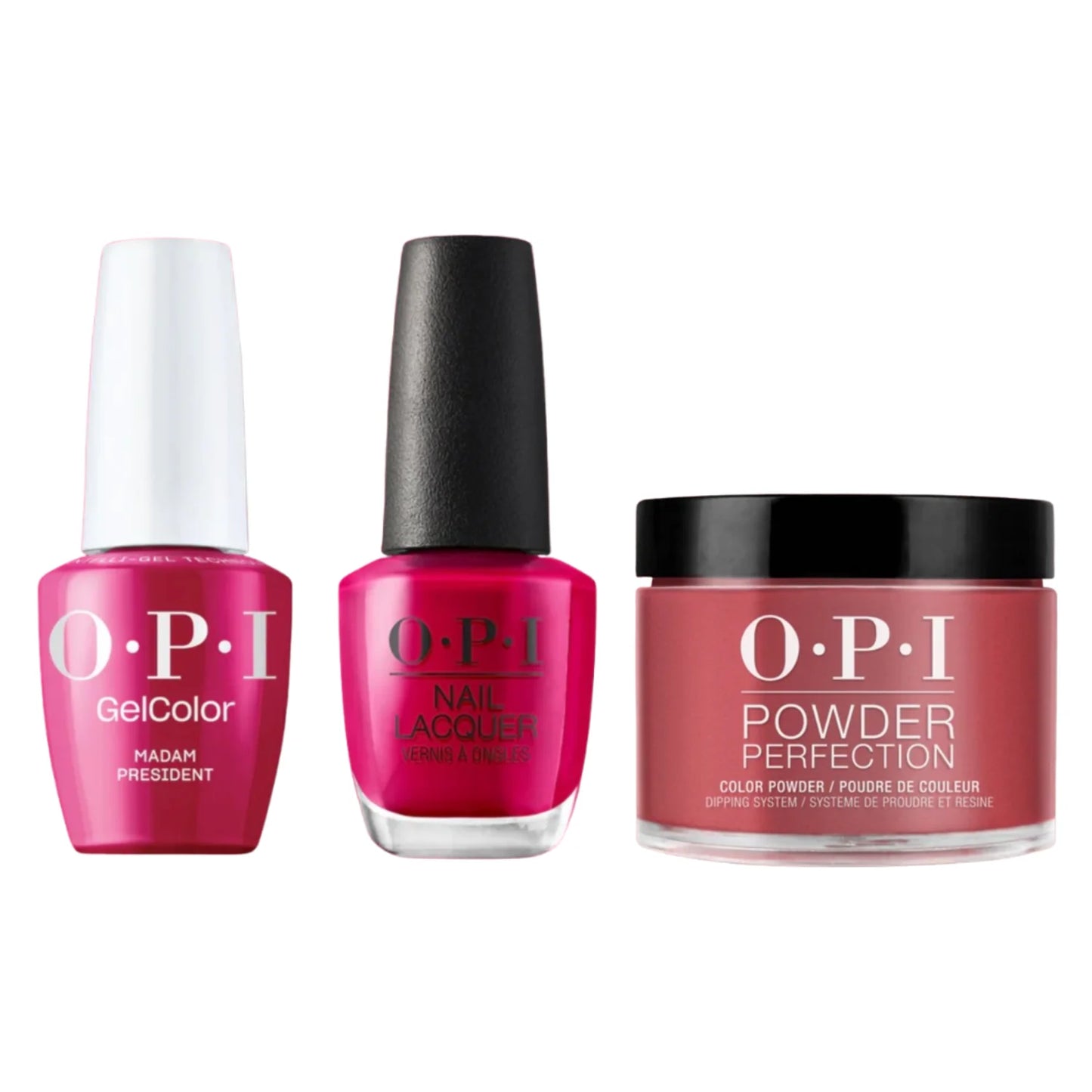 OPI Trio W62 | Madam President