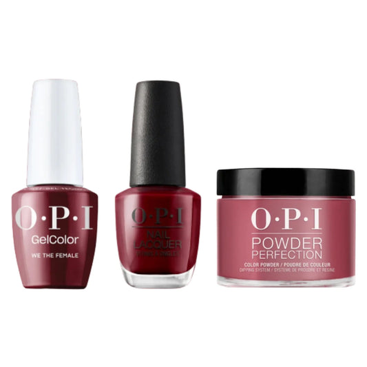 OPI Trio W64 | We The Female