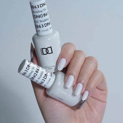 DND Gel Polish #863 - Wedding Veil