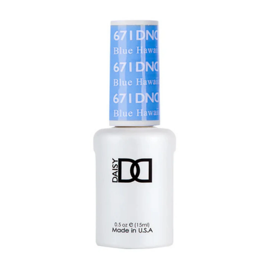 DND Gel Polish #671 - Blue Hawaiian