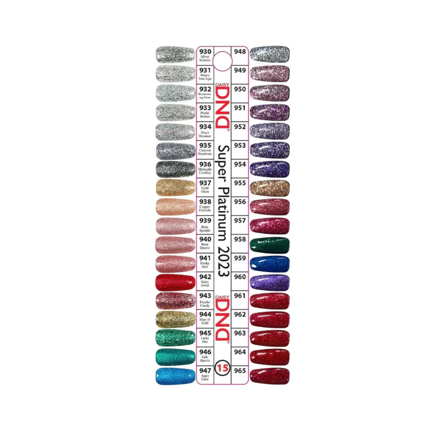 DND Gel/Lacquer Duo Bundle (559 colors ) + FREE 5 set color charts