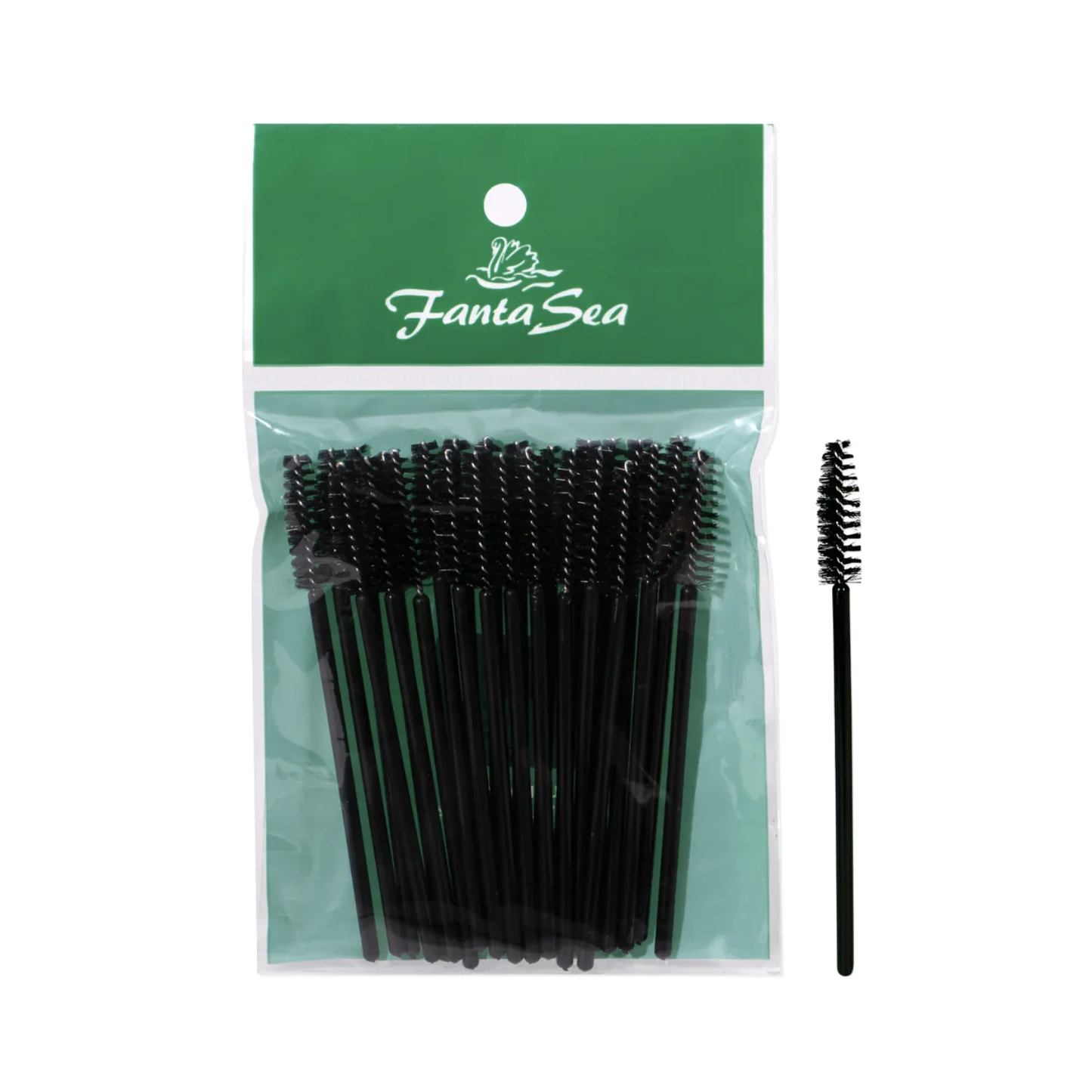 FantaSea Cosmetics Disposable Mascara Brushes (25 pcs)