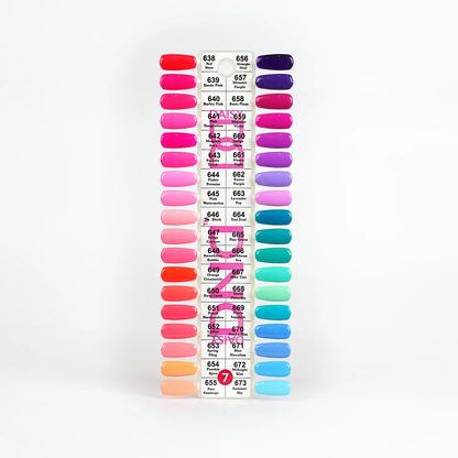 DND Gel/Lacquer Duo Bundle (559 colors ) + FREE 5 set color charts