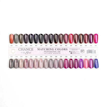 Chance Gel/Lacquer Duo Bundle ( 396 colors ) + FREE 2 set of color charts
