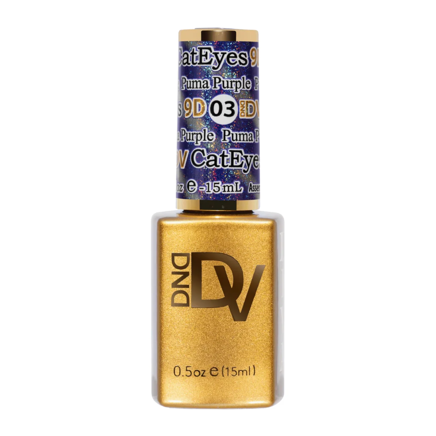 DND DIVA 9D Cat Eye Glassball #03 | Puma Purple