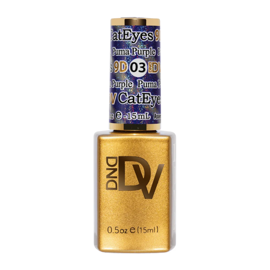 DND DIVA 9D Cat Eye Glassball #03 | Puma Purple
