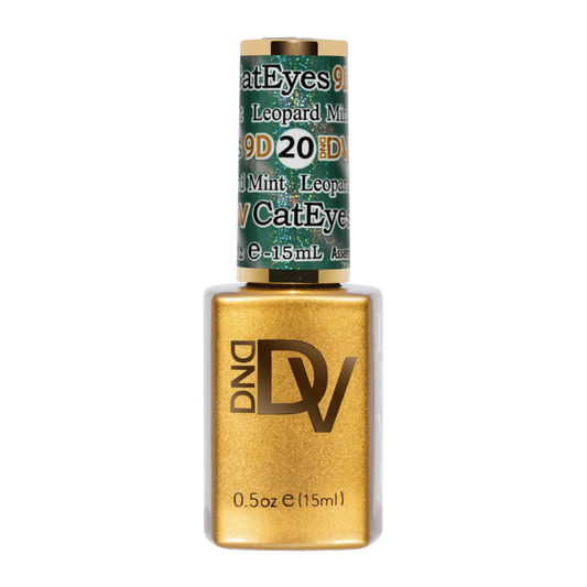 DND DIVA 9D Cat Eye Candy #20 | Leopard Mint
