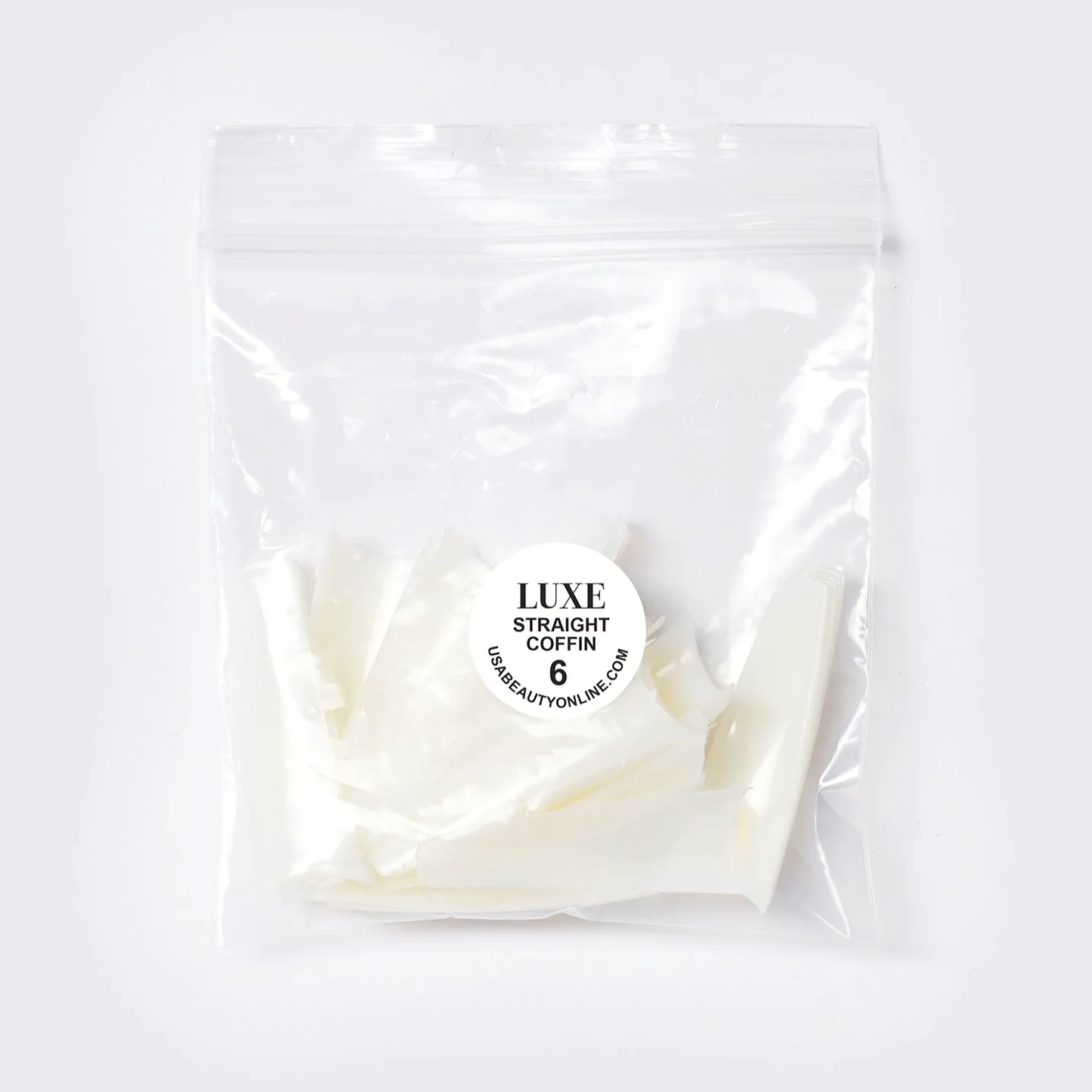 LUXE Straight Coffin Nail Tips