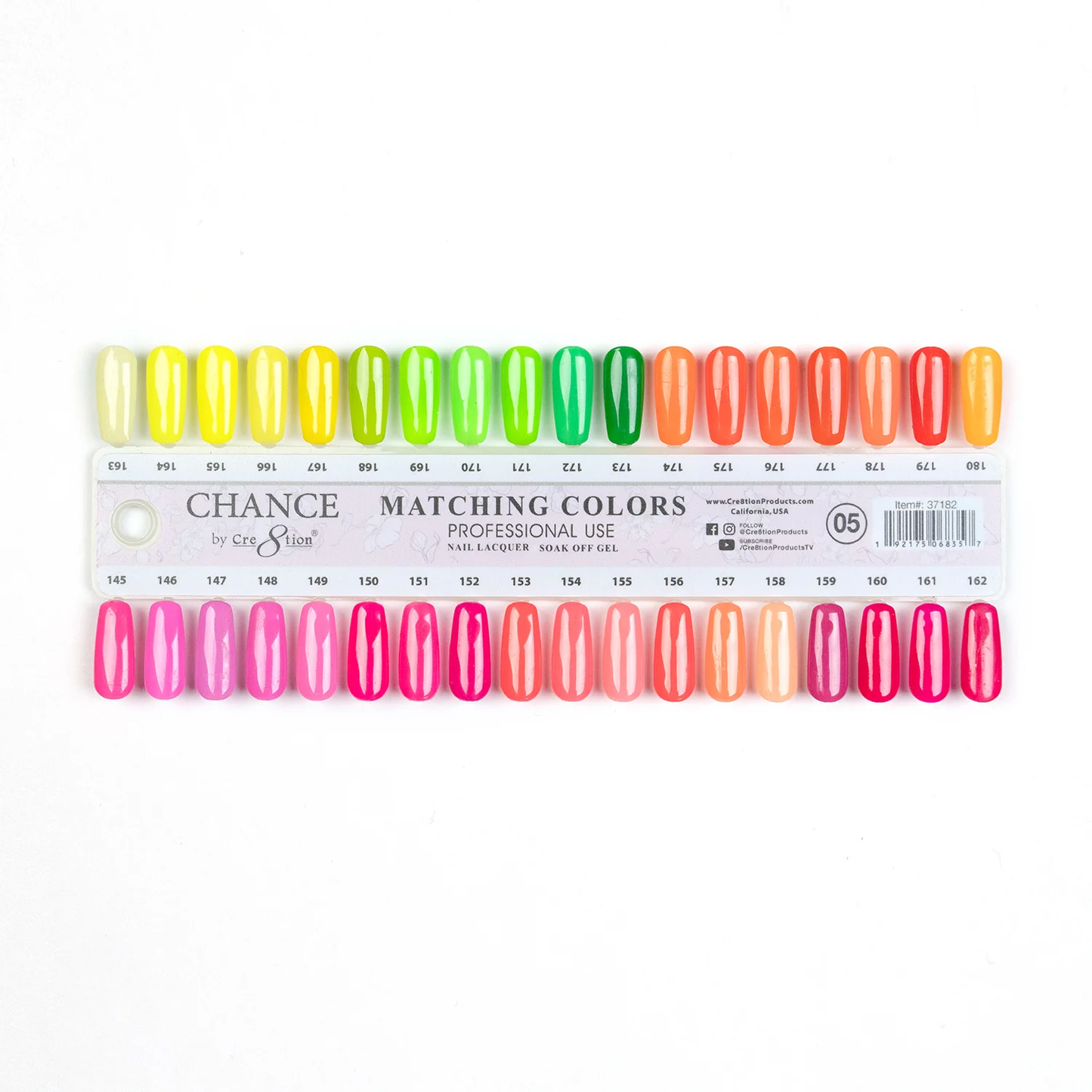 Chance Gel/Lacquer Duo Bundle ( 396 colors ) + FREE 2 set of color charts