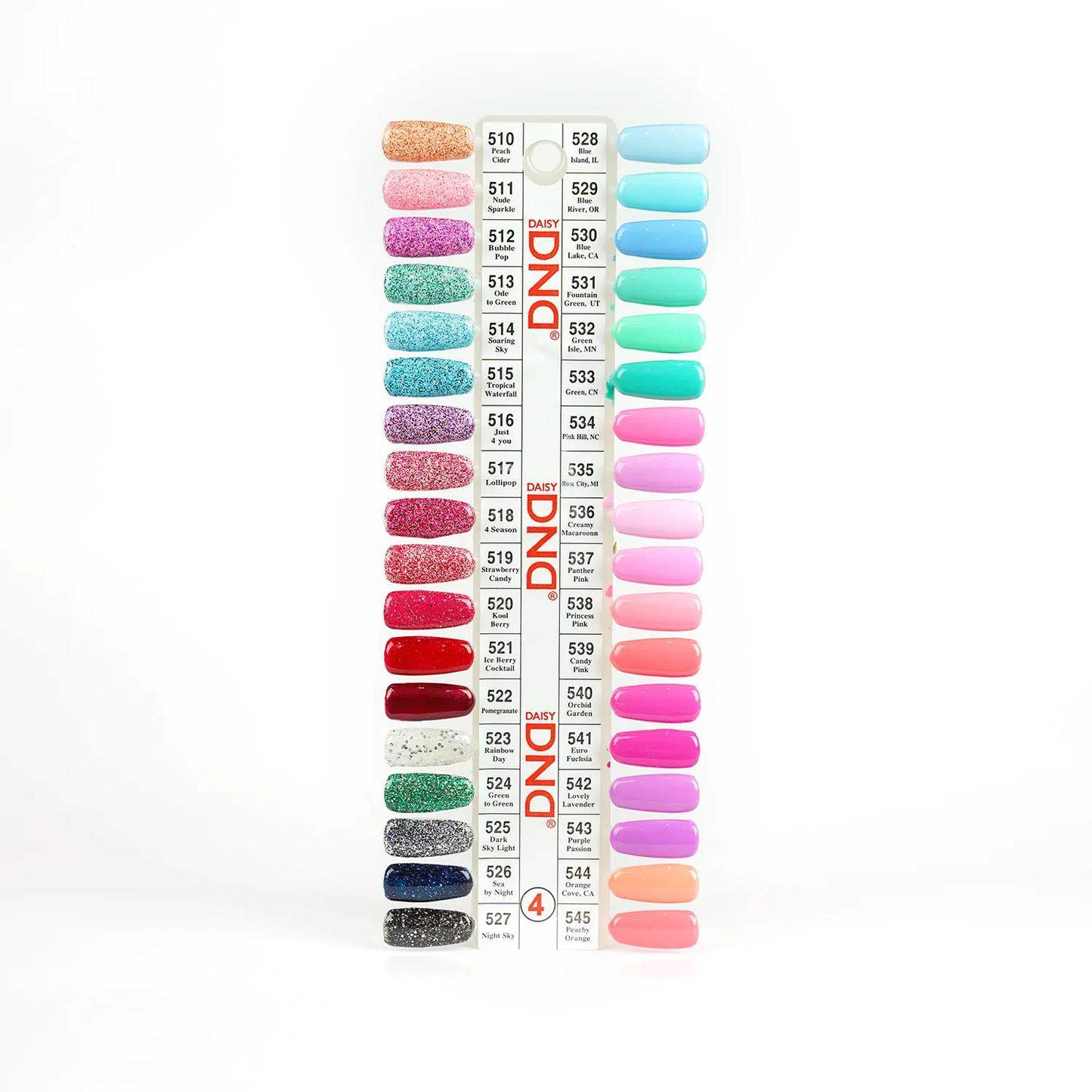 DND Gel/Lacquer Duo Bundle (559 colors ) + FREE 5 set color charts