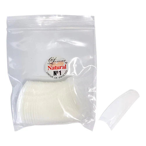 Lamour Natural Tips (Size 0 - 10)