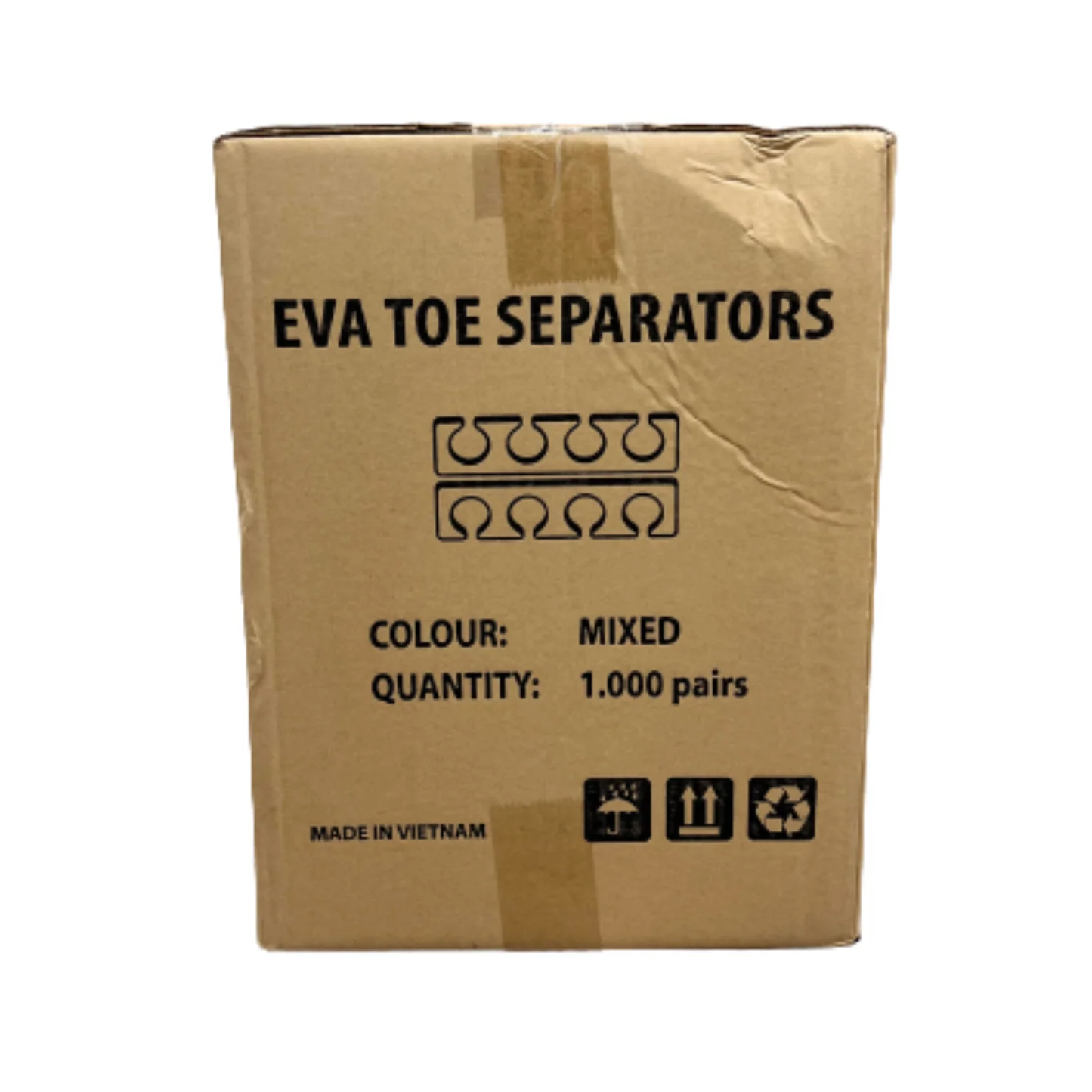 Luxe Multi-Color Eva Toe Separators