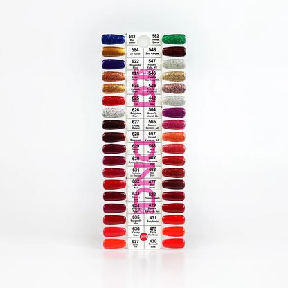DND Gel/Lacquer Duo Bundle (559 colors ) + FREE 5 set color charts