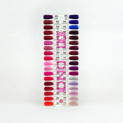 DND Gel/Lacquer Duo Bundle (559 colors ) + FREE 5 set color charts