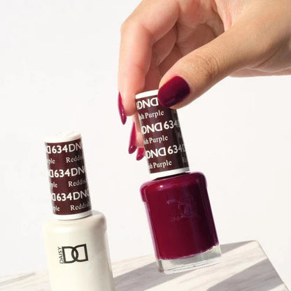 DND Gel Polish #634 - Reddish Purple