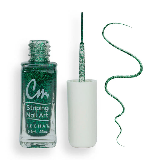 LeChat Nail Art Lacquer CM33 - Green Glitter
