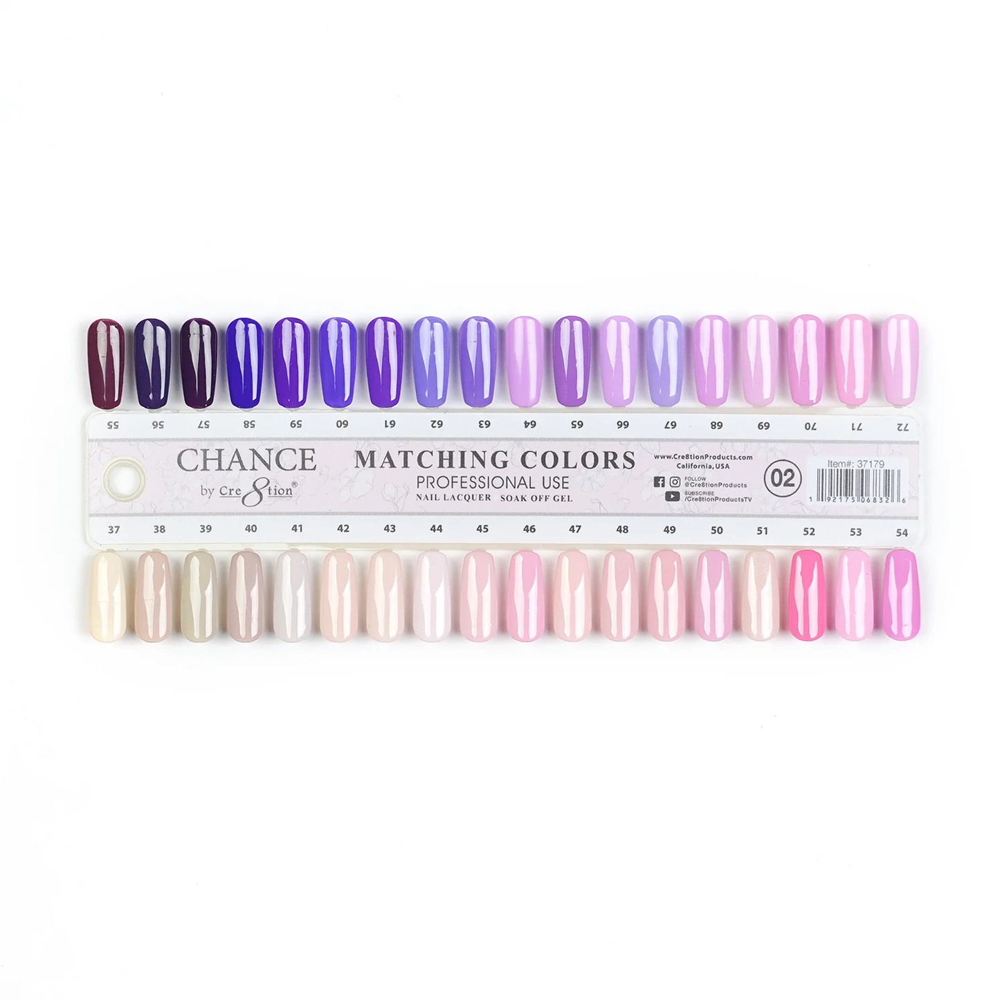 Chance Gel/Lacquer Duo Bundle ( 396 colors ) + FREE 2 set of color charts
