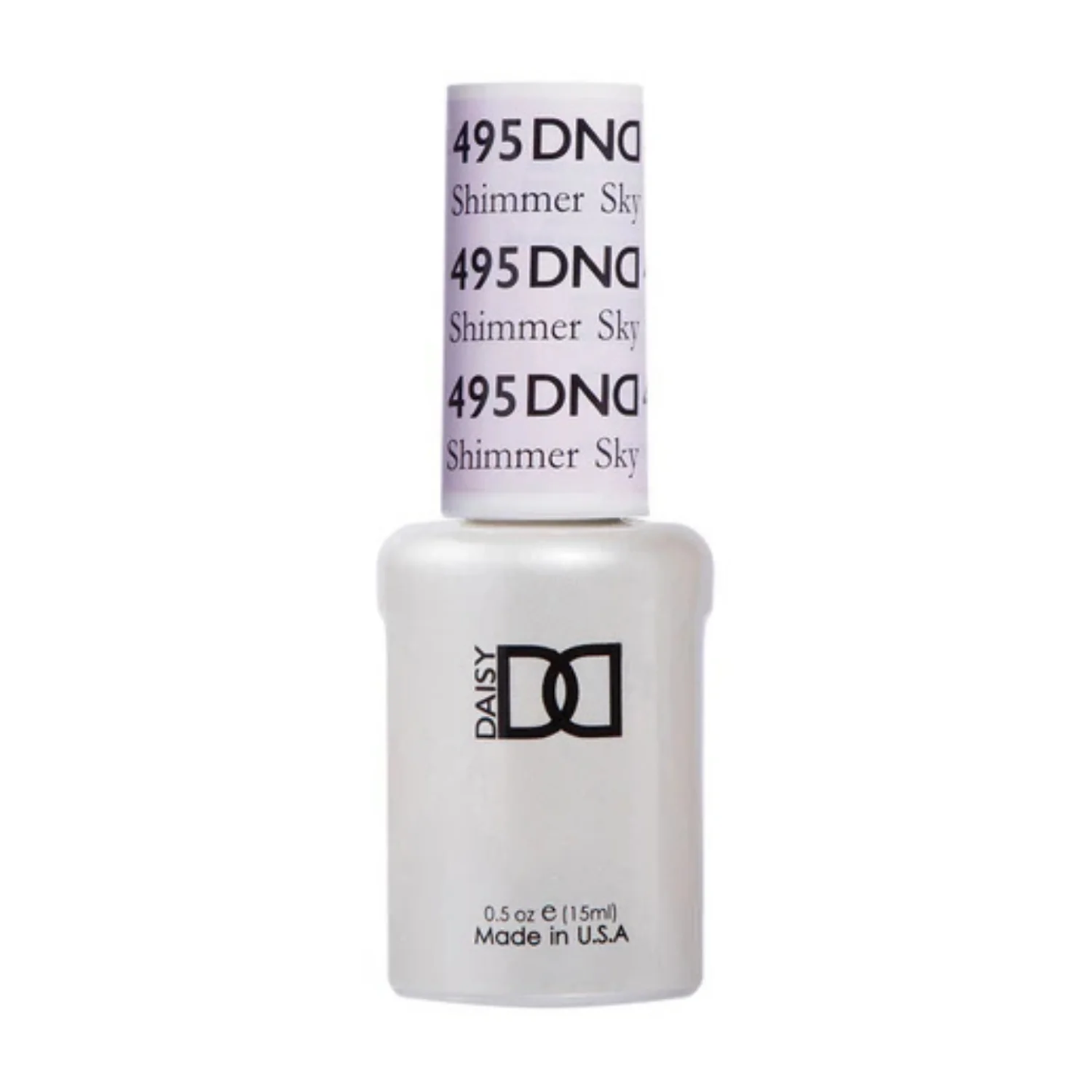 DND Gel Polish #495 - Shimmer Sky