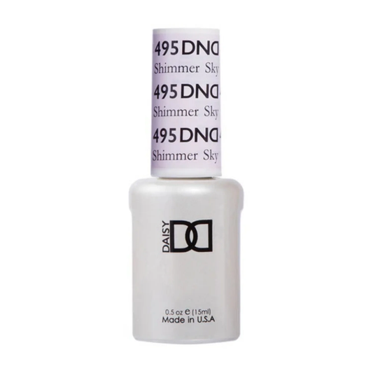 DND Gel Polish #495 - Shimmer Sky