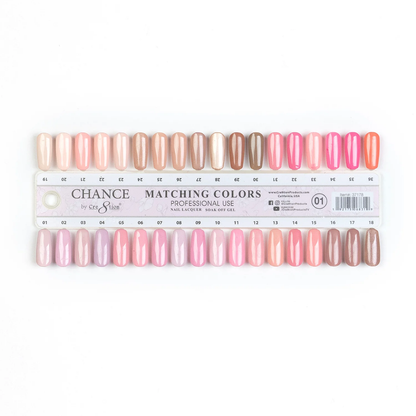 Chance Gel/Lacquer Duo Bundle ( 396 colors ) + FREE 2 set of color charts
