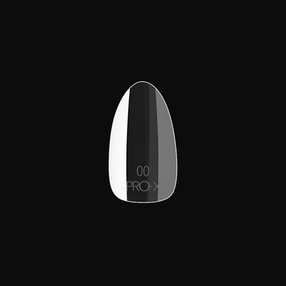iGel PRO-X Soft Gel Nail Tips (600 pcs) - Natural Almond Medium 20