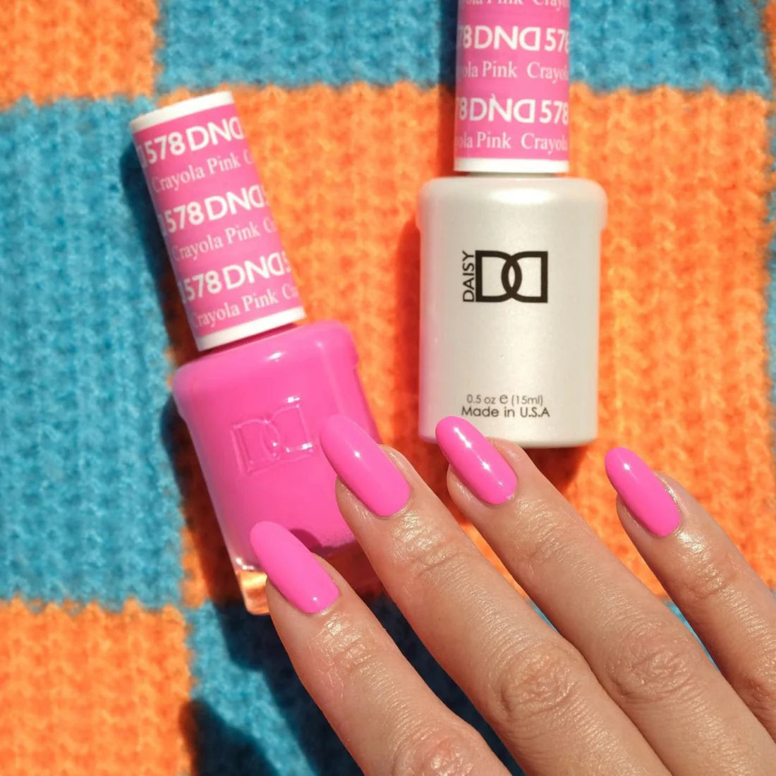 DND Gel Polish #578 - Crayola Pink