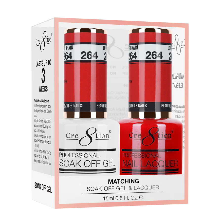Cre8tion Soak-Off Gel Duo #264 - Love On The Brain