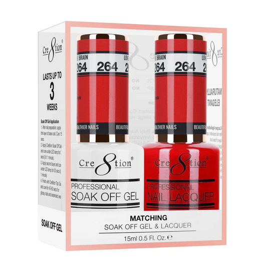 Cre8tion Soak-Off Gel Duo #264 - Love On The Brain