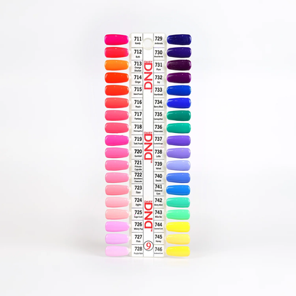 DND Gel/Lacquer Duo Bundle (559 colors ) + FREE 5 set color charts