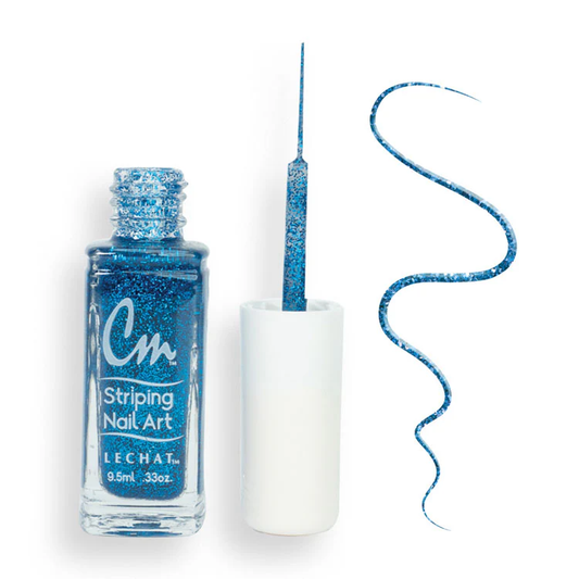 LeChat Nail Art Lacquer CM34 - Blue Glitter