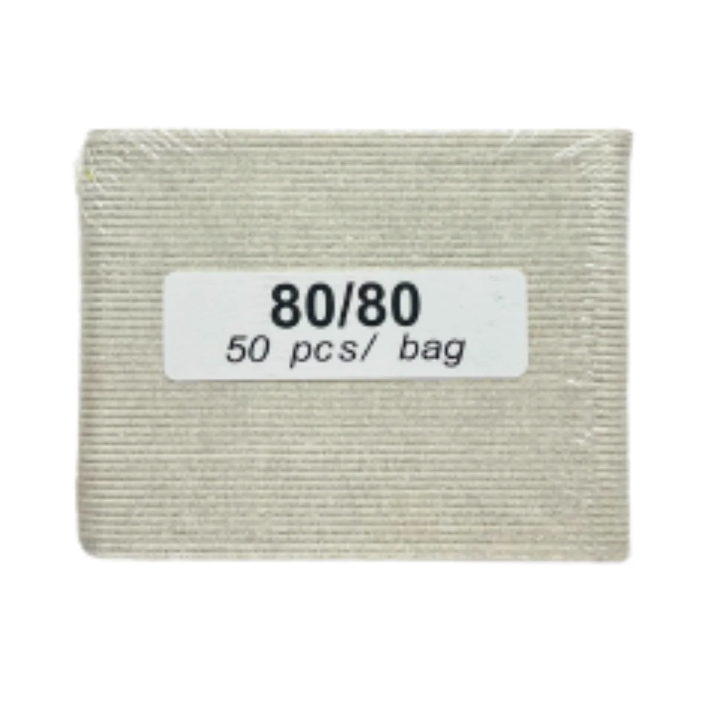 White Manicure 80/80 File (50 pcs)