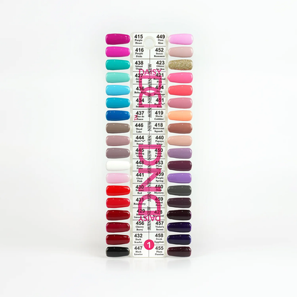 DND Gel/Lacquer Duo Bundle (559 colors ) + FREE 5 set color charts