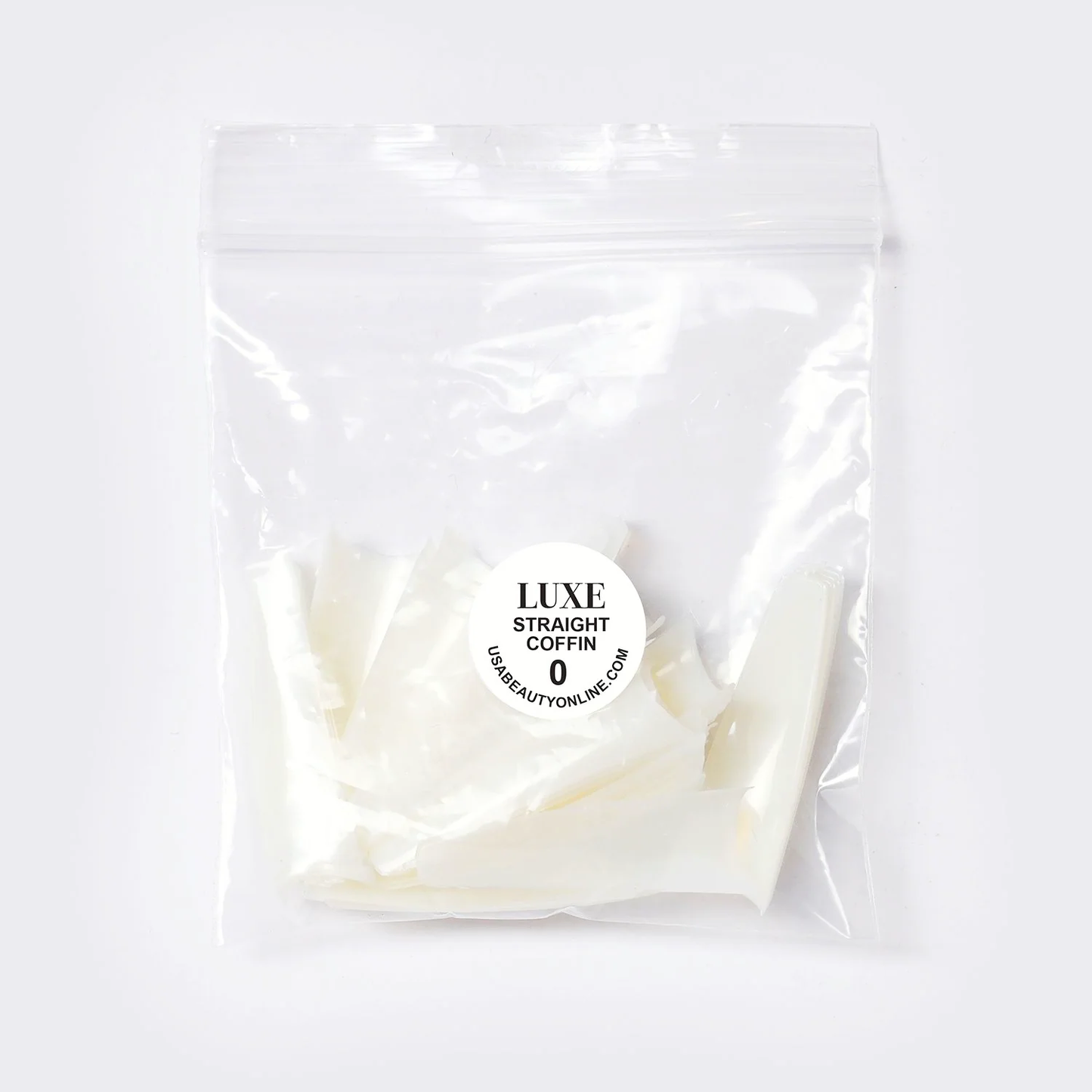 LUXE Straight Coffin Nail Tips