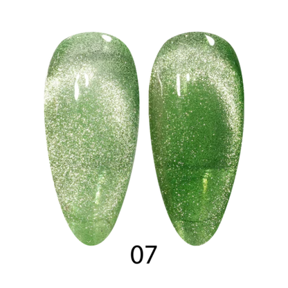 DND DC 9D Cateyes Smoothie #07 | Velvet Fern