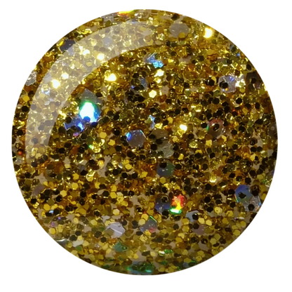 DIVA Gel Polish #029 - Golden Treasure Waves