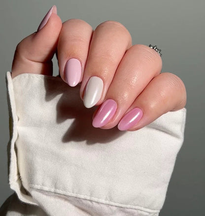 DND Chrome Effect White Pearl #01 (1 g)