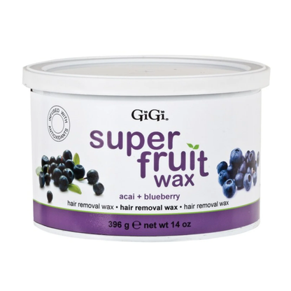 GiGi Super Fruit Wax Acai + Blueberry 14 oz