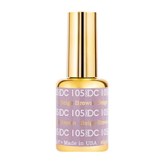 DC Gel Polish #105 - Beige Brown
